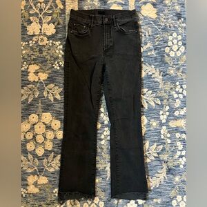 MOTHER The Insider Crop Step Fray